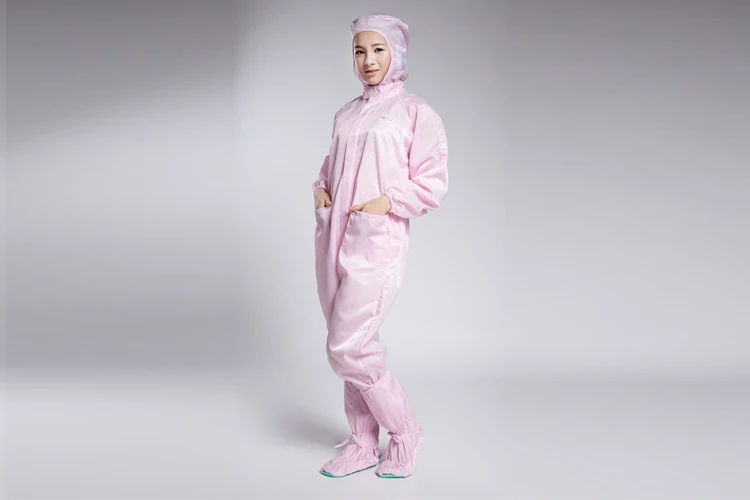 pink workers jumpsuit