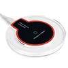 Hot Sale Qi Fast Wireless Charger For Iphone X And Samsung Mobile Phone Crystal Led Wireless Car Charger