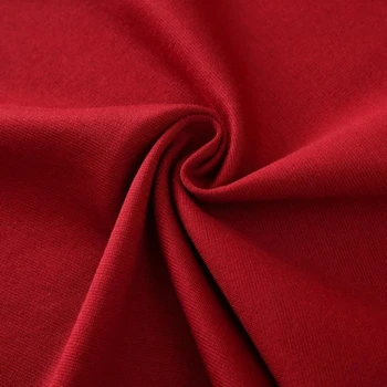 red knit fabric