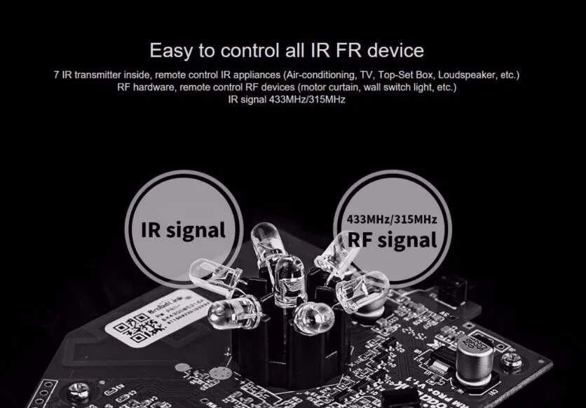 New Broadlink Rm2 Rm Pro Universal Intelligent Controller Smart Home Automation WiFi+IR+RF Switch Remote Control Via IOS Android