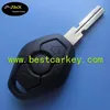 Topbest good price 3 button remote key shell 4 track without leter on the backside car key blanks fake car key
