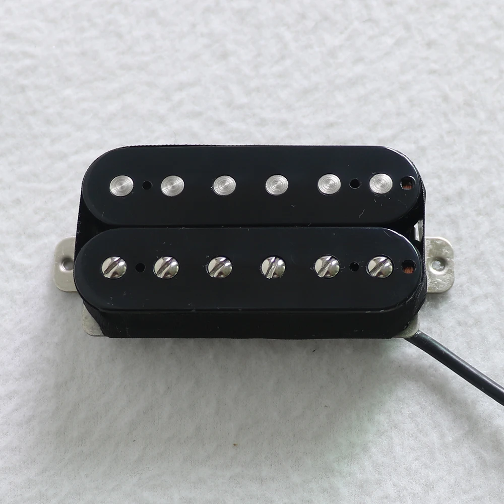 Nickle Silver Baseplate Electric Guitar Humbucker Pickup With 16k
