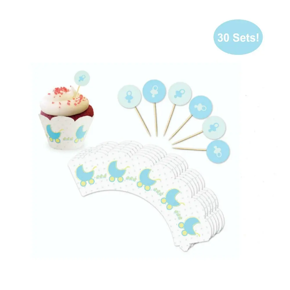 Cheap Baby Boy Cupcake Wrappers Find Baby Boy Cupcake Wrappers