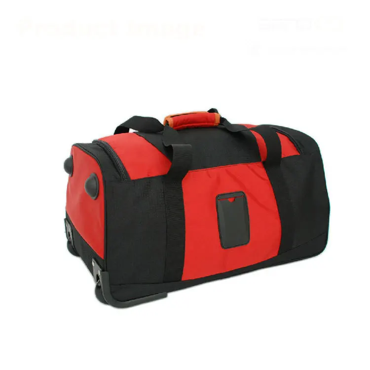 Outdoor Men Women Gym Sport Bag Wheels,Travel World Weekend Trolley Bag