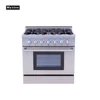 36 in 5.2 cu ft dual full range oven electric bread oven for pizza