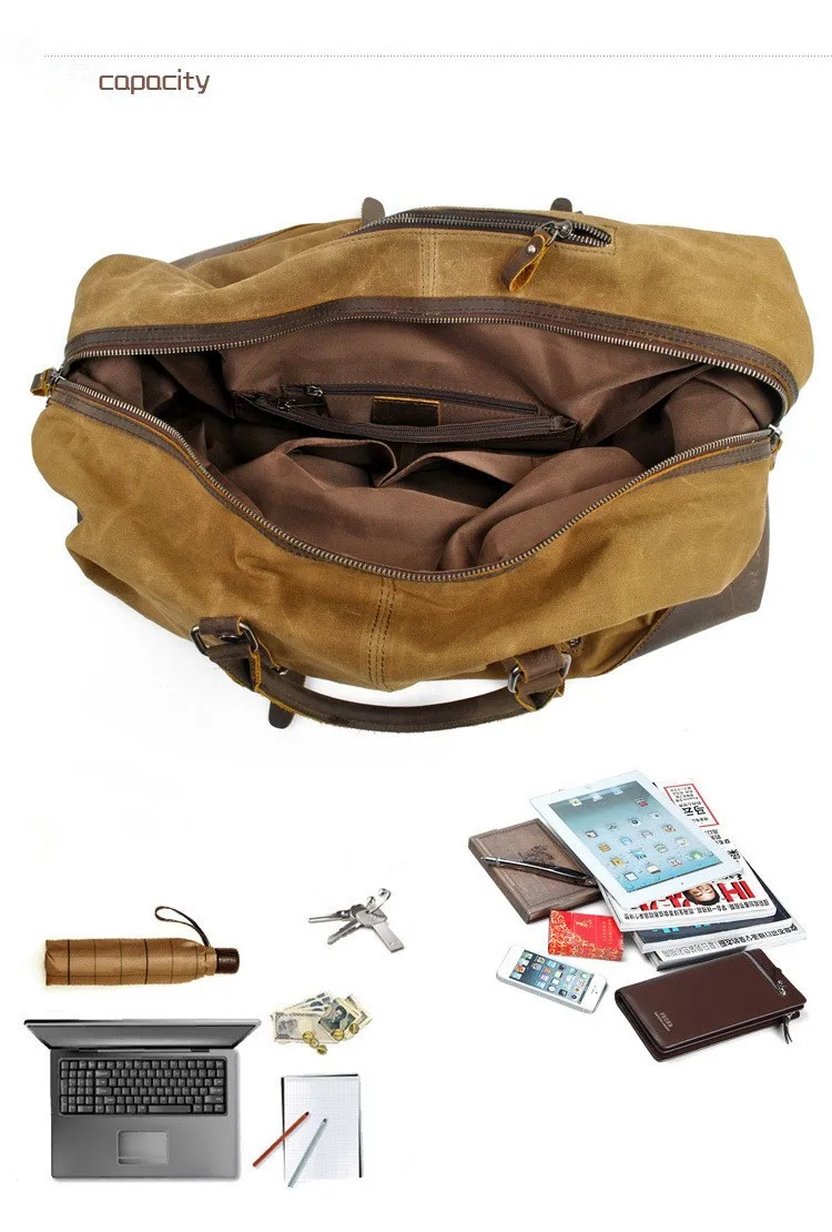 Travel duffel bag waterproof lightweight portable luggage bag