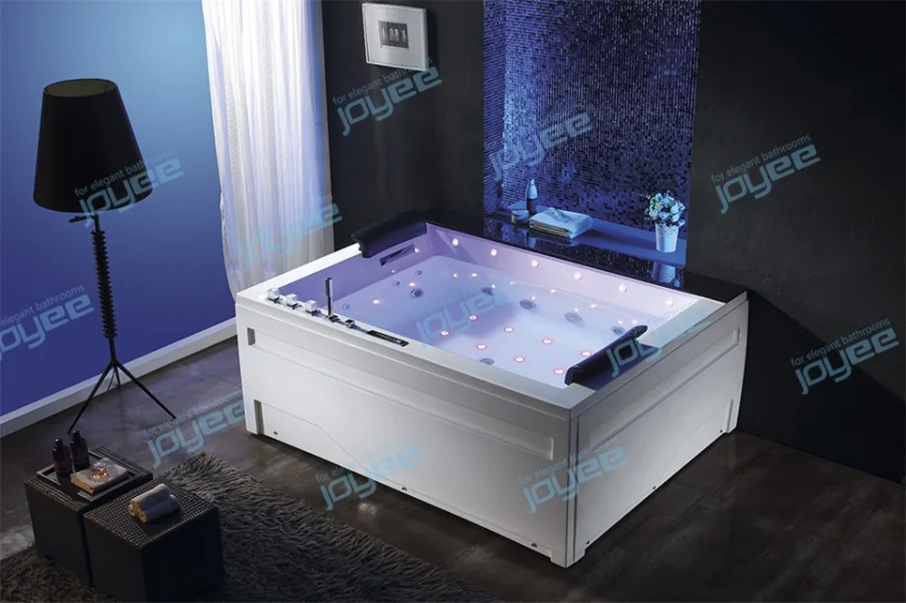Joyee Corner Home Jacuzzi 2 Person Hydrotherapy Bath Tubs For Sale