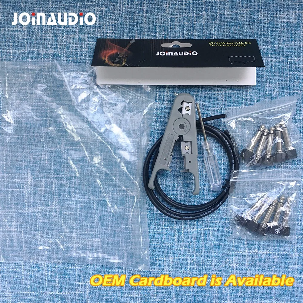Solderless Wiring Kit Custom Cable Guitar Plug 10 As One Set Quality
