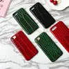 Phone accessories Crocodile leather mobile phon case for iPhone
