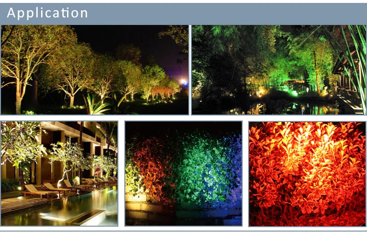 Ip65 Garden Security Lamp Outdoor 5w Cool Pure White Led Landscape