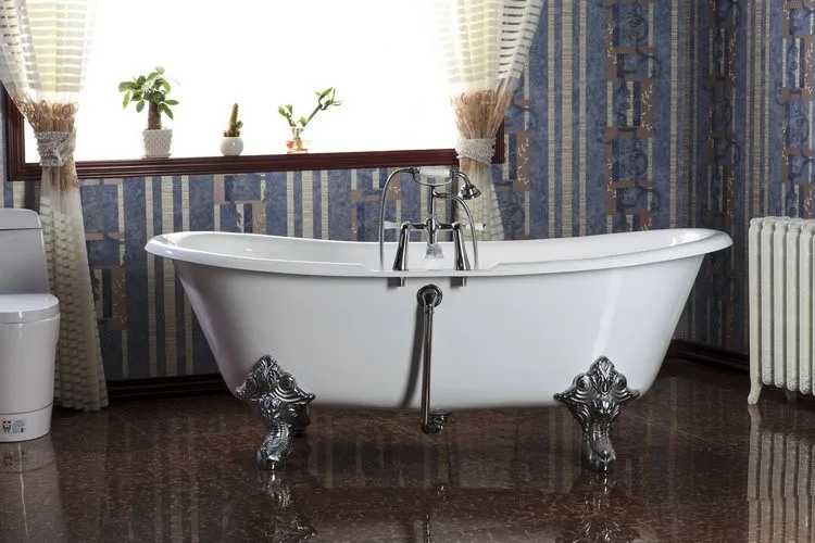 Enameled Cast Iron Portable Bath Tubs With Outside Colored Paint For Adult Buy Portable Bath