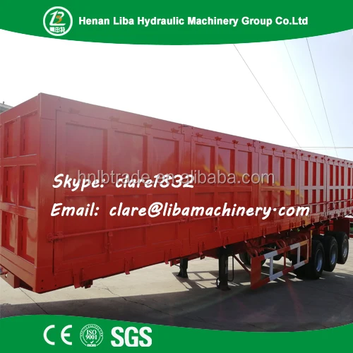 Coal Transport Used Dump Trailer 50 ton 60 ton 100 ton Direct Factory Tipper Trailer