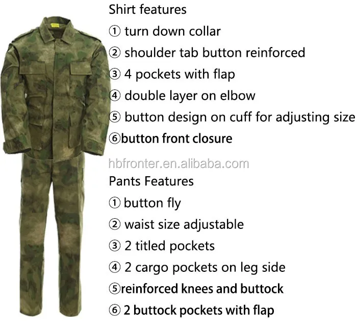 Wholesale Fg Cheap Army Clothes Custom Military Clothing Buy Army