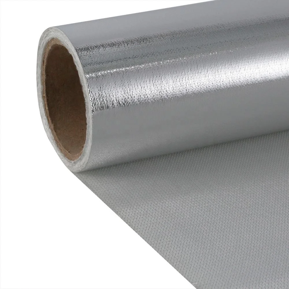 Aluminized Foil Heat Reflective Fabric - Buy Aluminum Coated Fabric ...