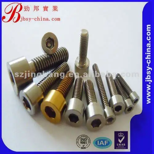 Custommade Color Anodized Aluminum Bolts Buy Aluminum Metric Bolts