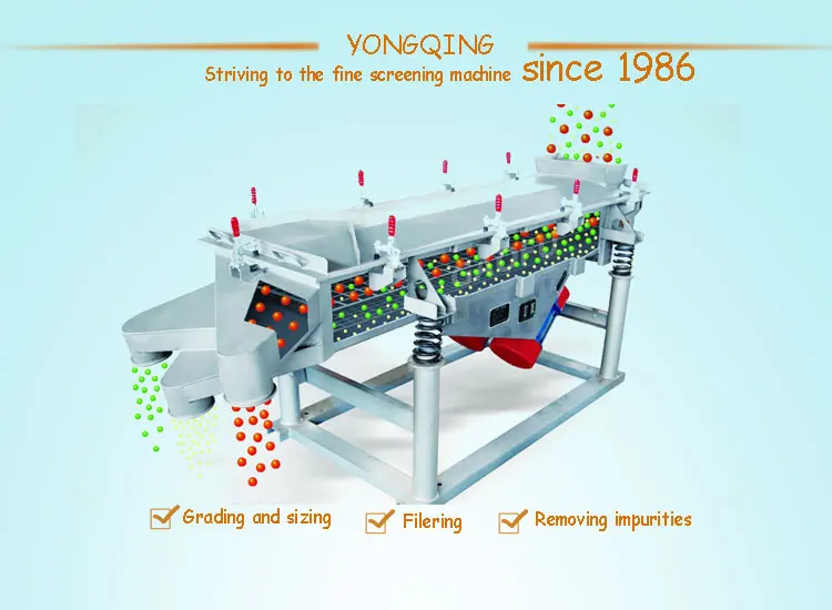 Silica sand vibrating washing drying screening machine