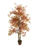factory artificial Konda plants with pot indoor Cherry maple red tree for home decoration