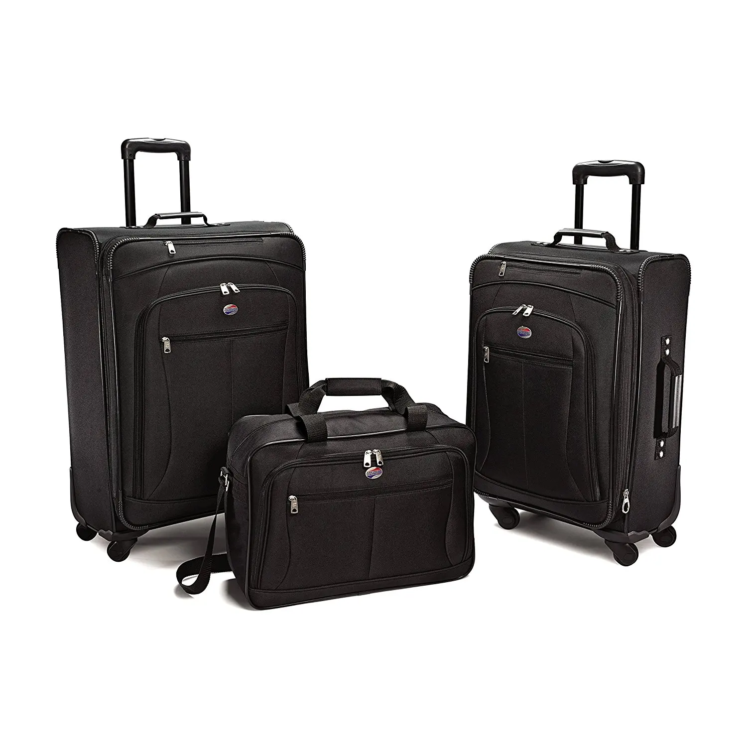 american tourister's solitude 3 casual travel set