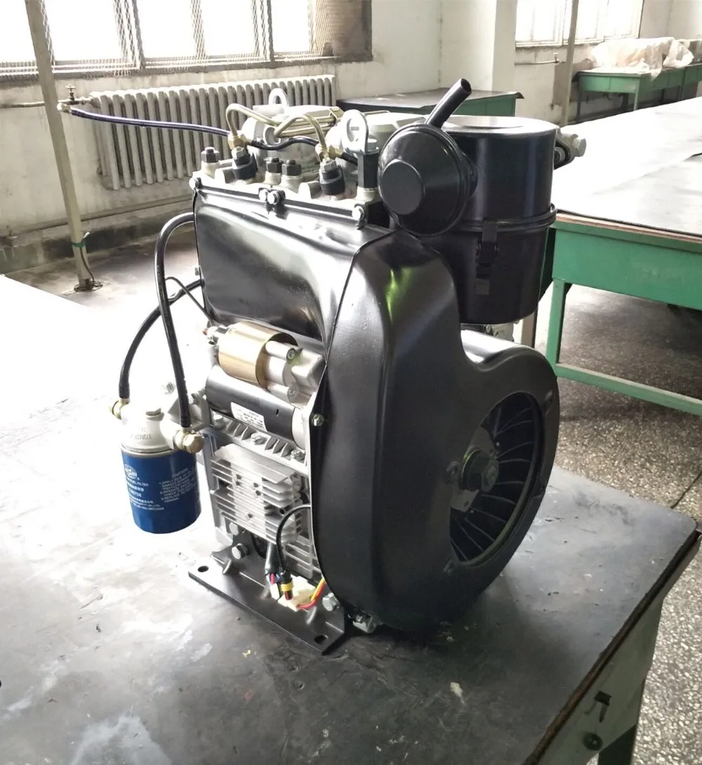 Hfa20 Air cooled 2cylinder 4stroke Diesel Engine Used For