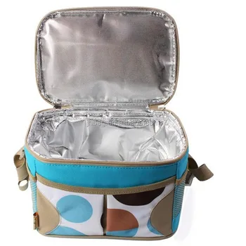 Polyester Hot Cold Tote Thermal Lunch Bag Polyester Hot Cold Tote Thermal Lunch Bag