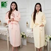 Good comments with logo customized size flannel bathrobe
