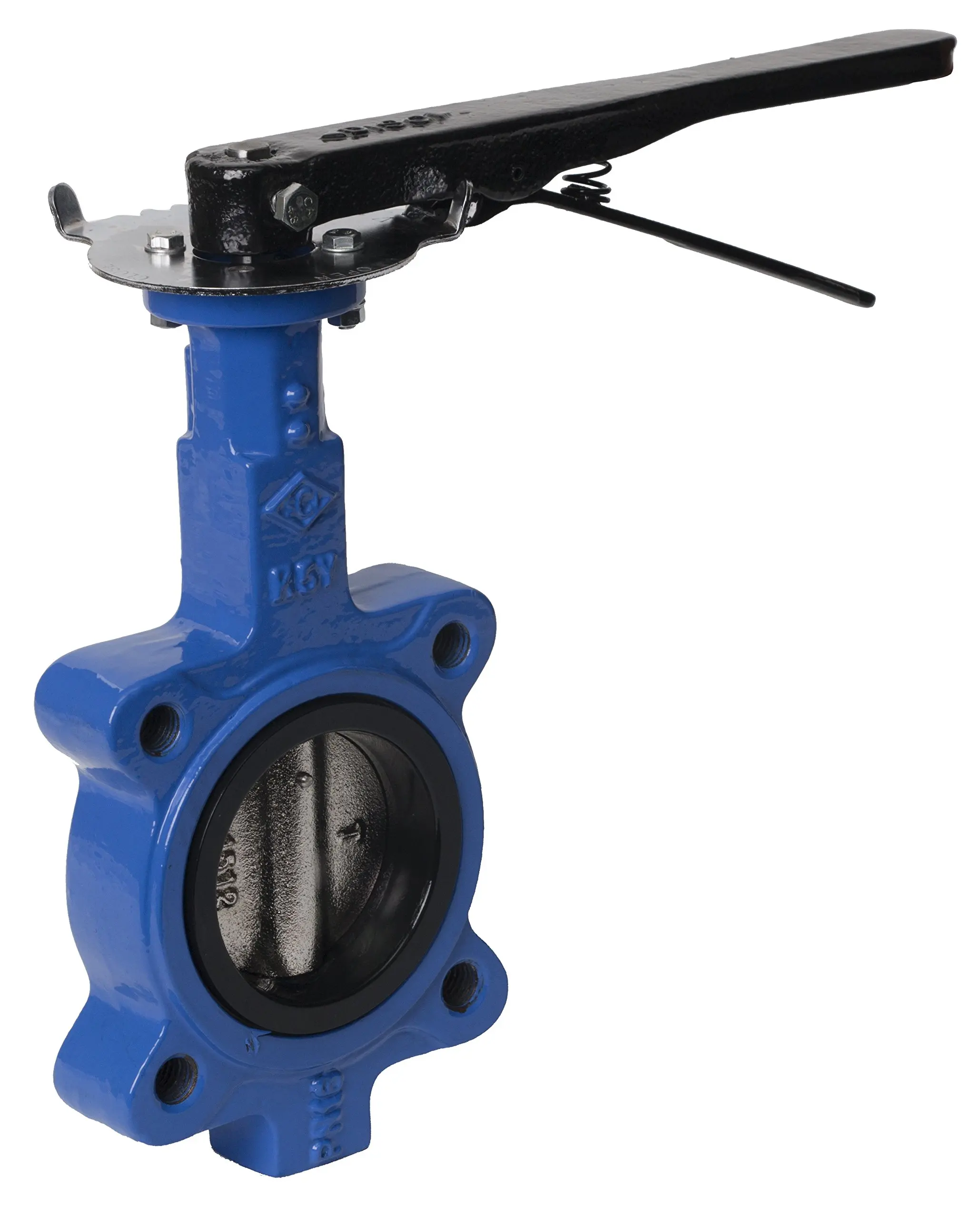 Lever-Lock Handle 3 NIBCO GD-4765-3 Series Ductile Iron Butterfly Valve ...