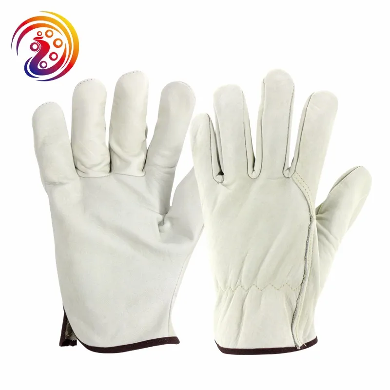 Grain Cowhide Leather Safety Driver Xxl Leather Work Gloves Buy Grain