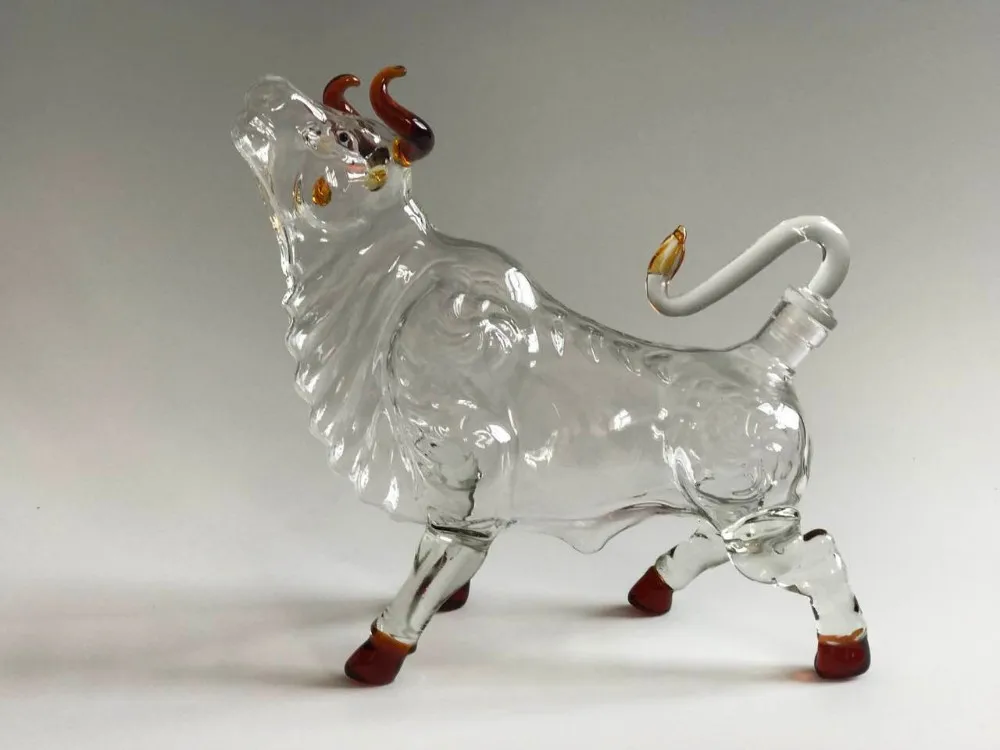 Wholesale 3000ml/2000ml/1000ml Empty Borosilicate Cow