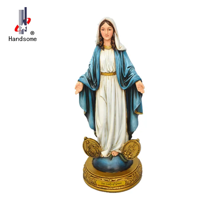 8 Inch Wholesale Our Lady Of Grace Catholic Virgin Mary Statues Buy