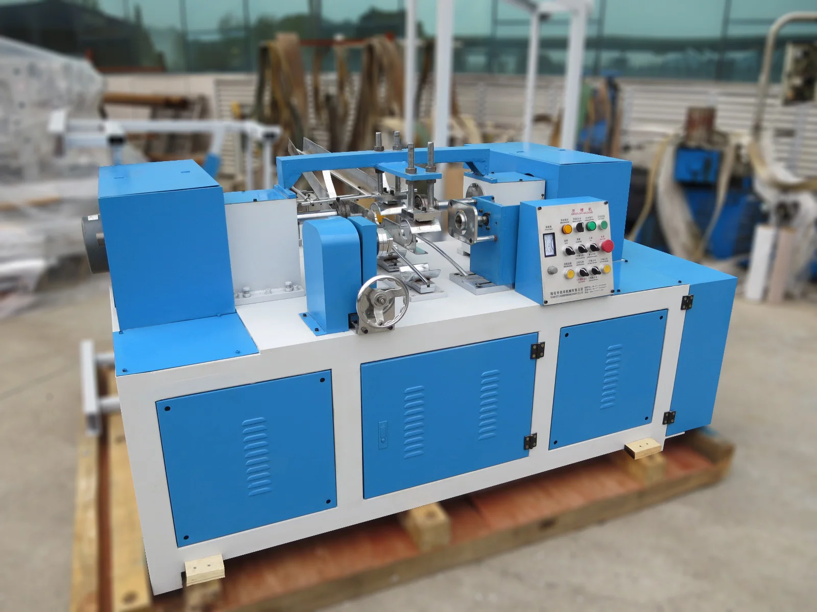 Dty Poy Paper Tube Curling Grooving Grinding Machine Cfjb50 Buy Poy