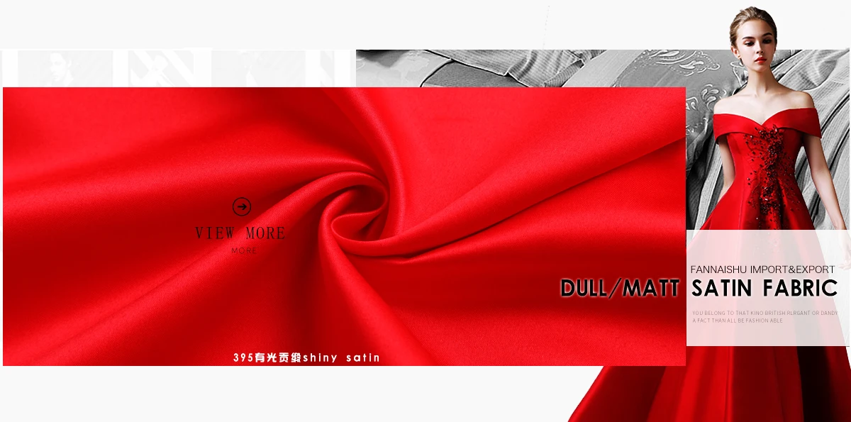 Shaoxing Fannaishu Import Export Co Ltd Satin Fabric Organza Shaoxing Fannaishu Import Export Co Ltd Satin Fabric Organza