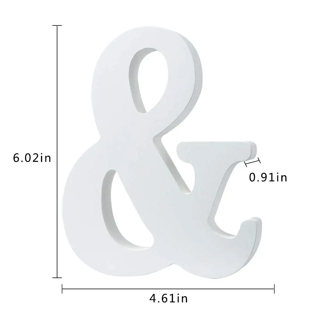 Wooden Hanging Wall Letters &white Decorative Wall Letter For Children