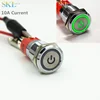High-quality 10A Current 16MM Metal switch Push Button 3-250V LED lamp Waterproof Car Auto Engine PC Power Start