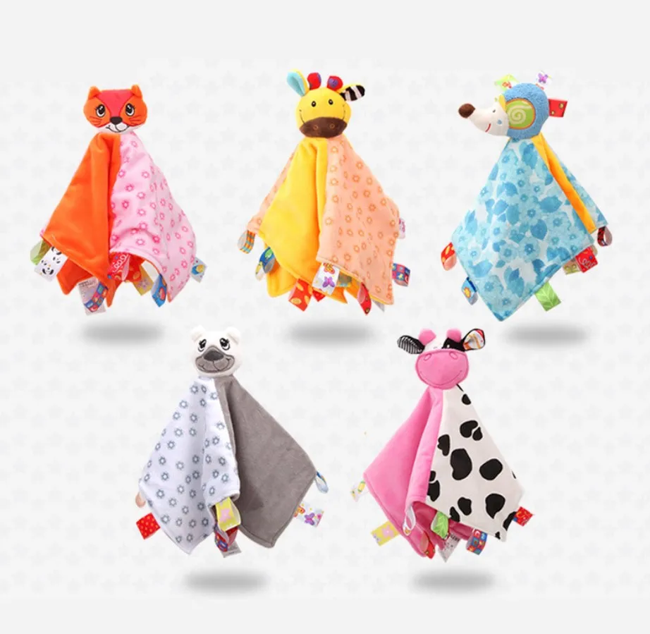 Free Sample Baby Comforter Blanket Plush Animal Blanket With Animal