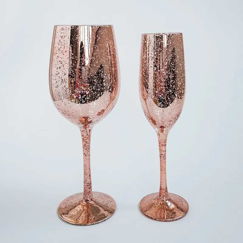 colored glass stemware