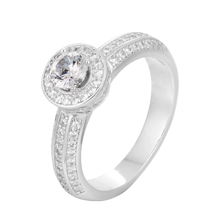 Latest Design Ladies Ring 925 Sterling Silver Couple Engagement Wedding Jewelry Fashion Rings