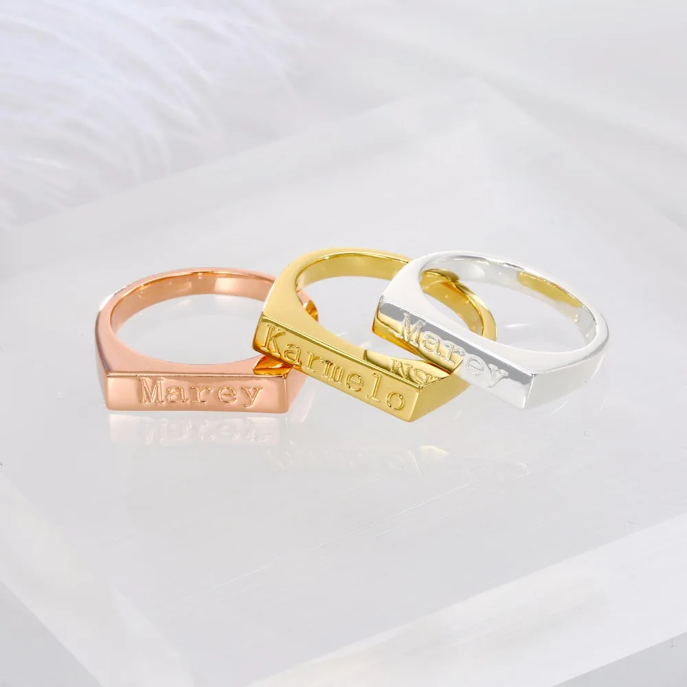 Custom Name Ring Costume Jewelry Manufacturers Usa High School