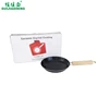 Mini 6 inch Round Frying Pan Stainless steel Cooking Pan Chef Non-Stick Oil Free Fry pan
