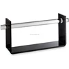 Wholesale Perspex Inverted U Shaped Riser Black Acrylic U Shape Hanging Bracelet Watch Display Stand With Clear Acrylic Pole