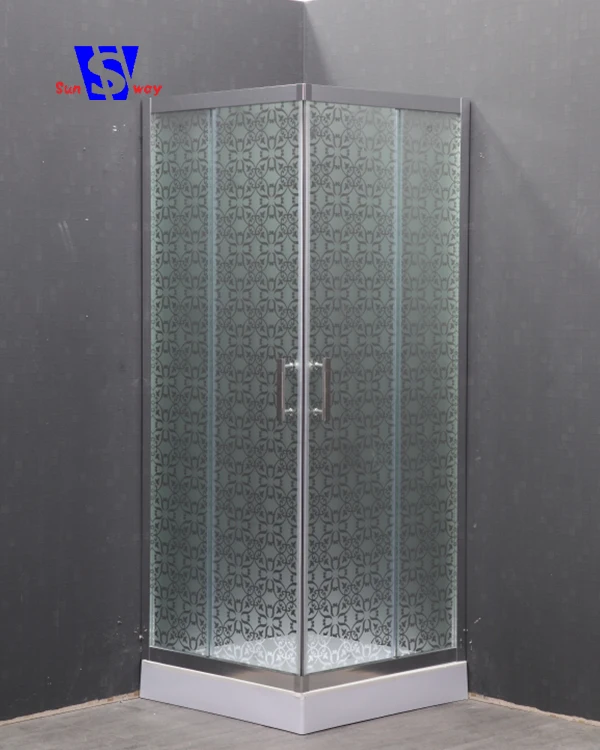Elegant design tempered sliding shower door,glass shower door,frameless glass shower door