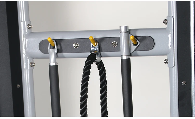 Gym Fitness Equipment Dual Adjustable Pulley