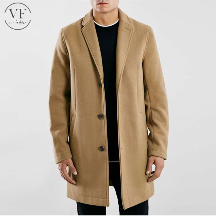 ファッションロングメンズキャメルウールブレンド通気性オーバーコート Buy オーバーコート メンズウールのオーバーコート ウールの長いオーバーコート用男性 Product On Alibaba Com