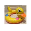 vinyl children inflatable swimming ring float duck