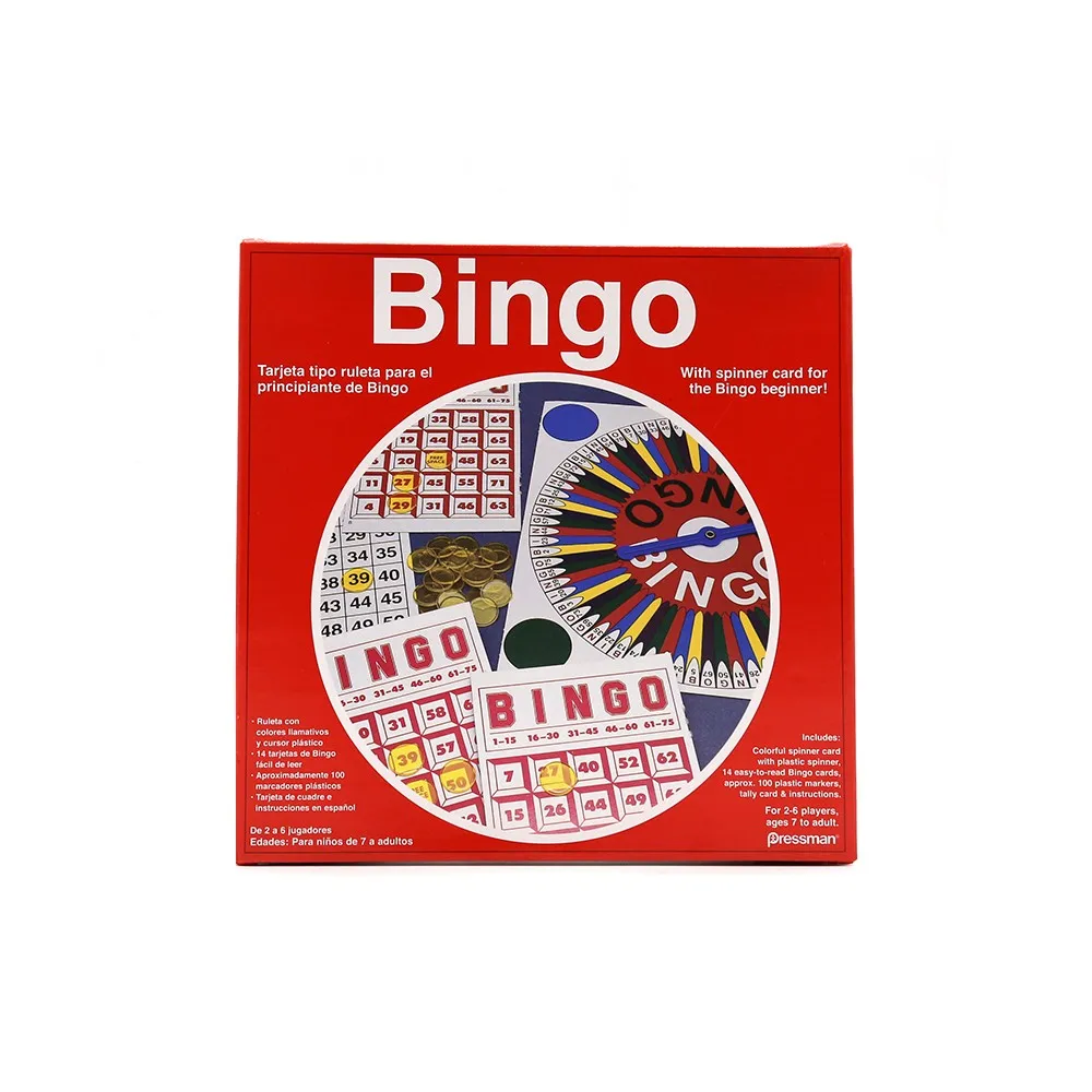 Family Fun Cardboard Games Paper Bingo Board Card Game Buy Paper