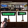 Hot! Customization logo supporting multilines hand holding or strips Airport/train/bus station LED placard displays