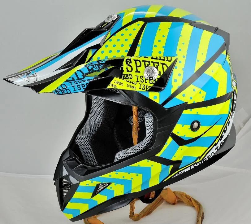 motocross style bike helmet