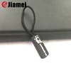 Custom clothing or bags industrial rope soft pvc zipper slides head