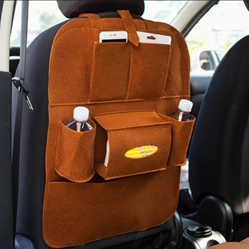 Car Seat Receives The Bag To Carry The Bag With The Back Of The Seat