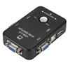 2 Port USB 2.0 KVM Switch VGA/SVGA Splitter Box HUB Selector Adapter Connects Printer Keyboard Mouse Monitor