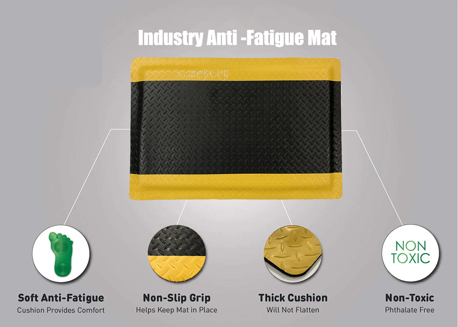 Soft Standing Anti Fatigue Factory Floor Work Mat Buy Work Mat,Anti